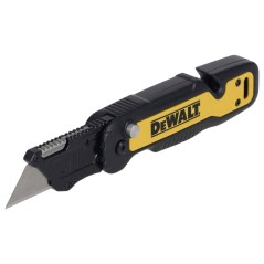 DeWALT DWHT10992-0 Hobby Knife - Premium Black Stainless Steel Utility Knife with Yellow Blade for Precision Cutting